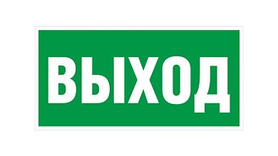 Пиктограмма "ВЫХОД" 260х100мм