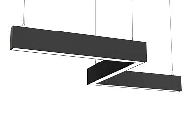 Светильник светодиодный зигзаг FS-TG 60Вт 417х80х1114