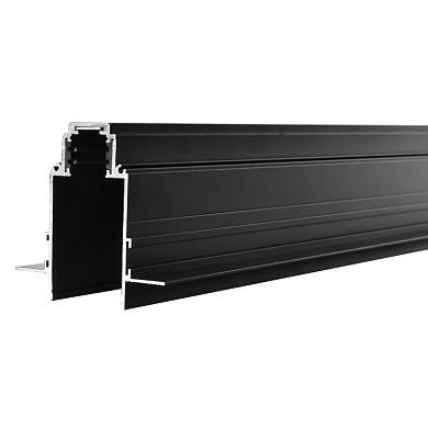 Шинопровод магнитный wolta WML-TR2/02B 2м чёрный однофазный